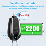 llavero cargador 2x1