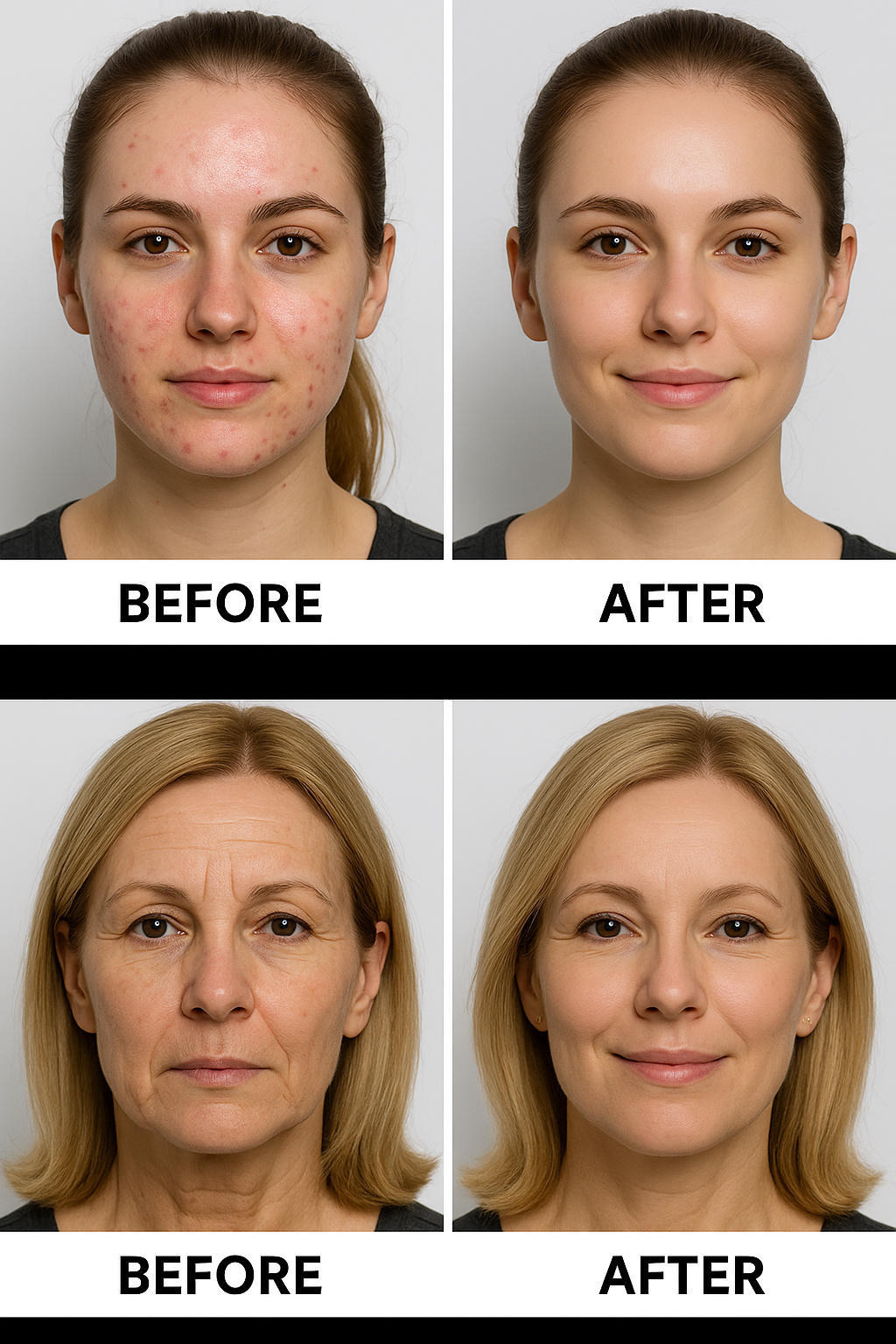 Mascarilla facial antiarrugas con terapia de luz (incluye mascarilla para el cuello GRATIS)